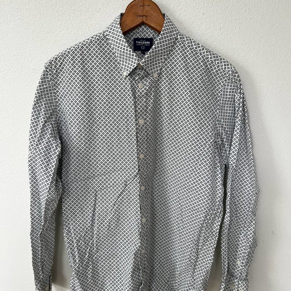 T.M. Lewin - Business Casual Button Down Shirt - Size L - Picture 2 of 3